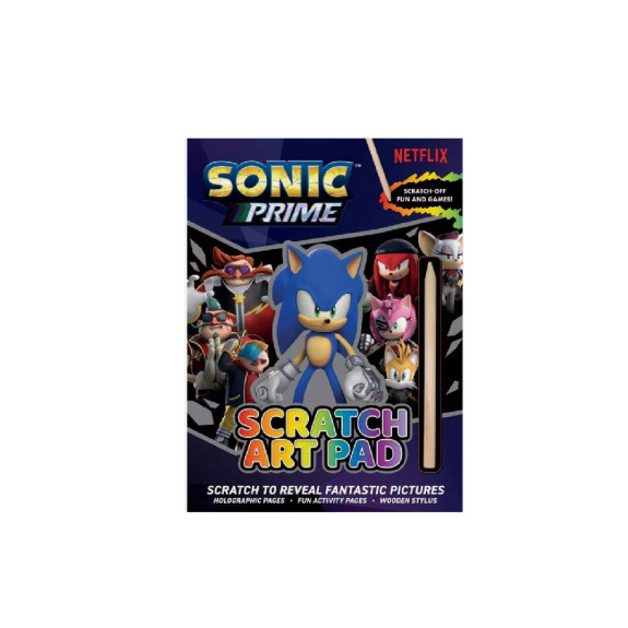 Sonic Scratch Art Pad